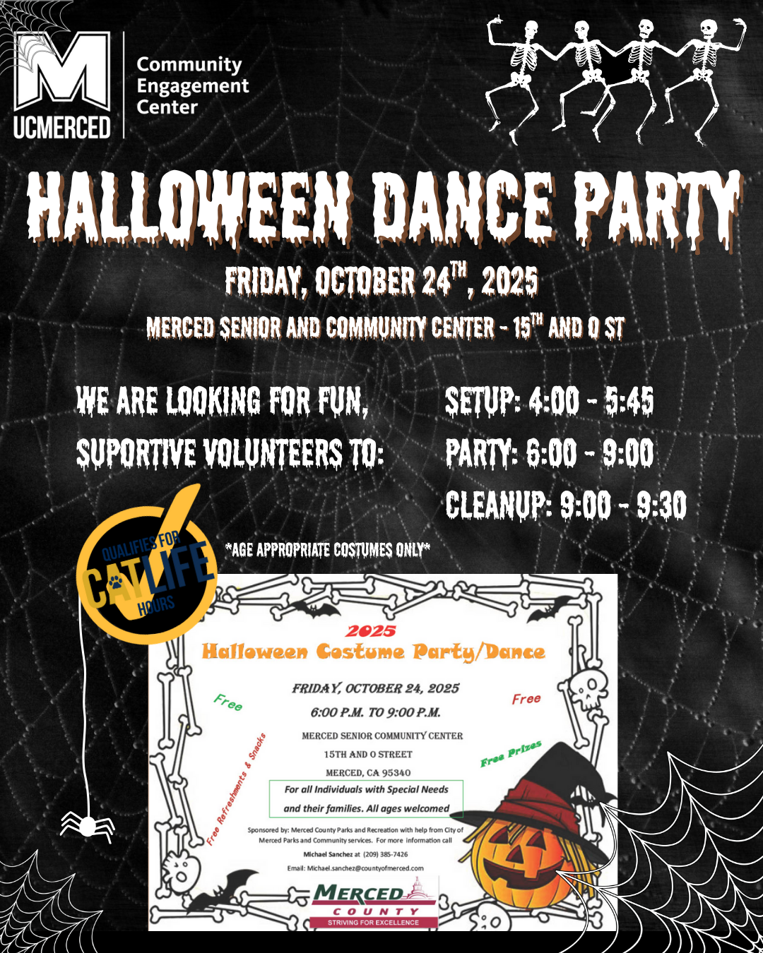 Halloween Dance Party Flyer