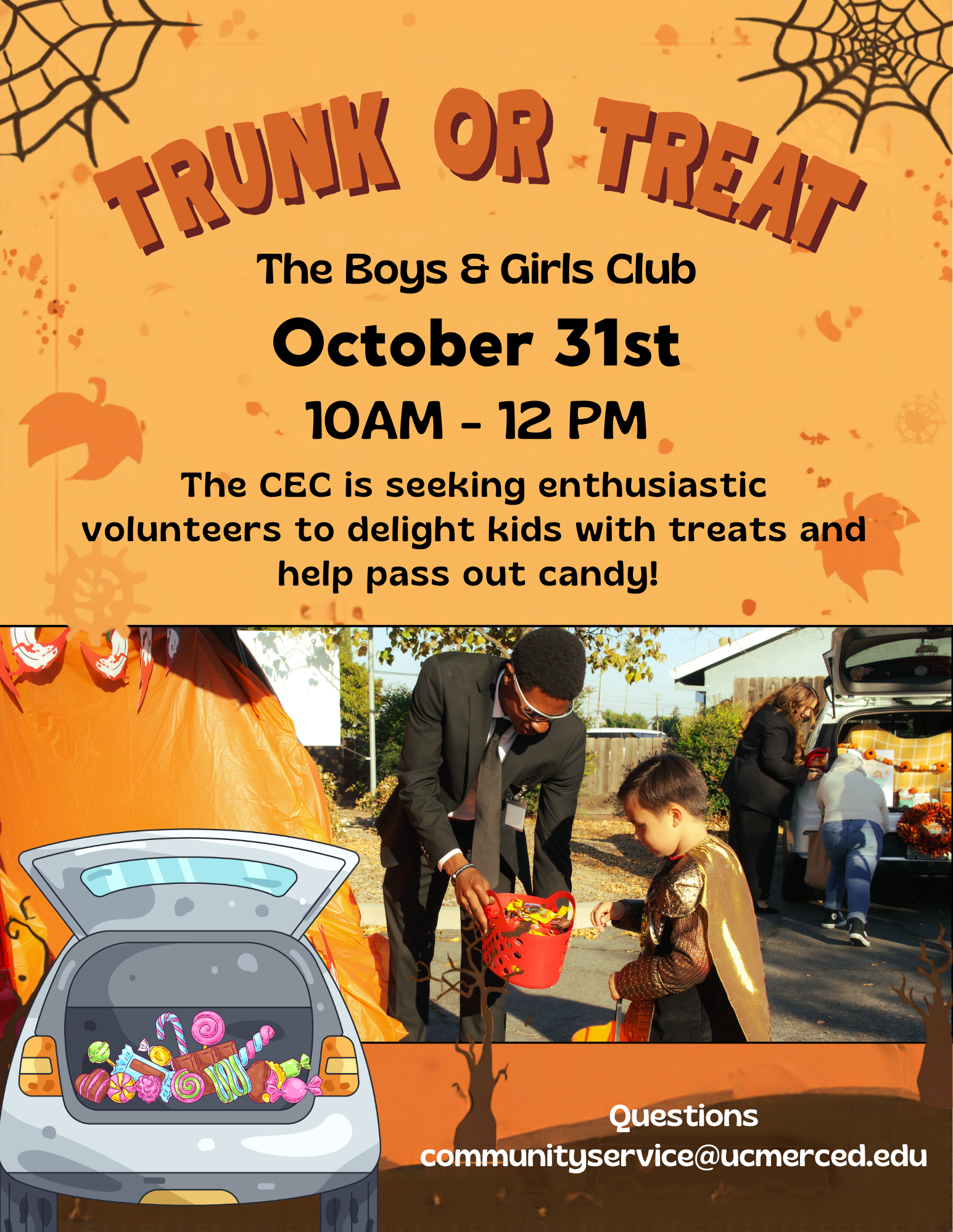 Halloween trunk-treat Flyer