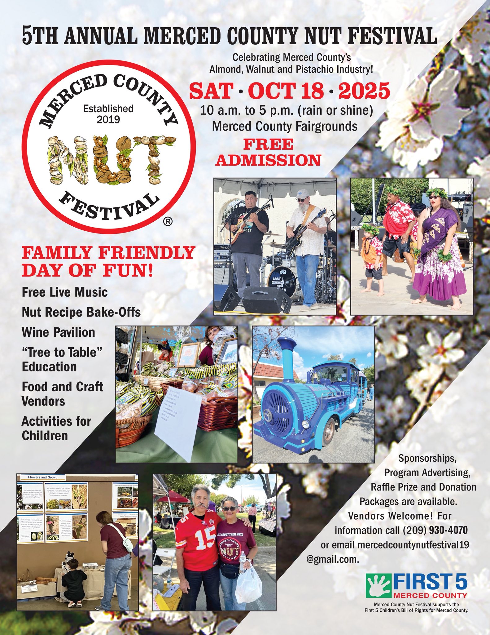 Merced County Nut Festival Flyer