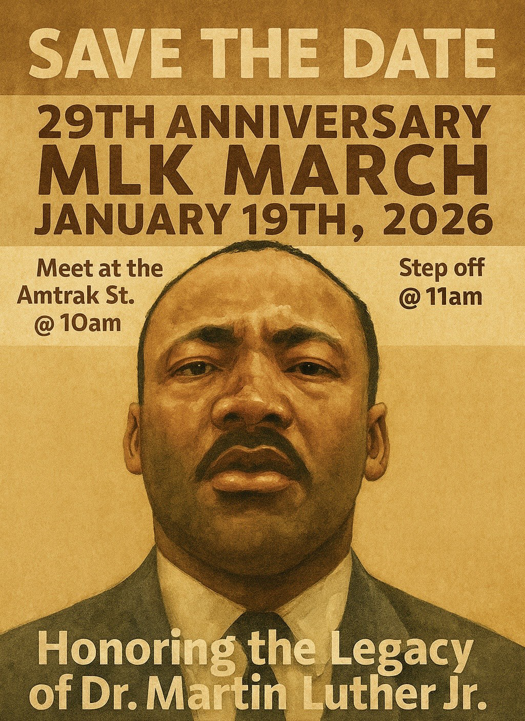MLK Unity March Flyer